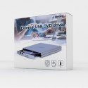 GEMBIRD ZEWNĘTRZNA NAGRYWARKA DVD 8X, CD 24X USB 2.0 SREBRNA Gembird