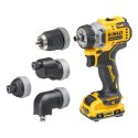 Wiertarko-wkrętarka z 4 głowicami 12V DCD703L2T DEWALT Dewalt