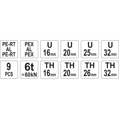 Praska YATO Pex-Al -Pex YT-21735 YATO
