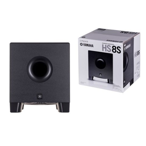 Yamaha HS8S - Aktywny 8-calowy subwoofer z systemem Bass Reflex Yamaha