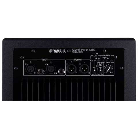 Yamaha HS8S - Aktywny 8-calowy subwoofer z systemem Bass Reflex Yamaha