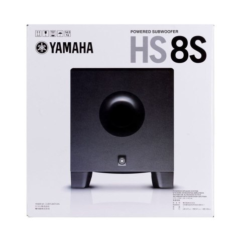 Yamaha HS8S - Aktywny 8-calowy subwoofer z systemem Bass Reflex Yamaha