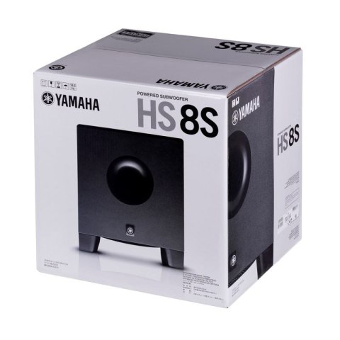 Yamaha HS8S - Aktywny 8-calowy subwoofer z systemem Bass Reflex Yamaha