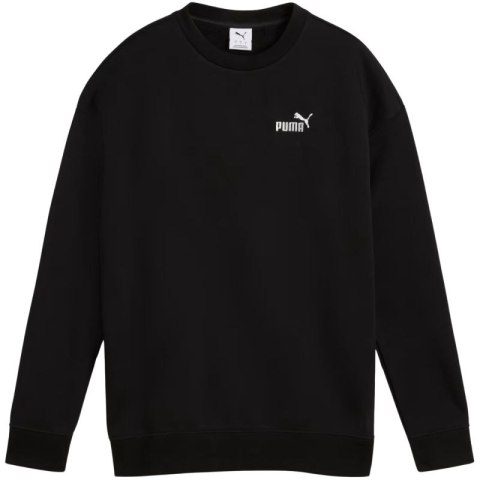 Bluza damska Puma ESS Small No.11 Logo Relaxed Crew czarna 684975 01 Puma