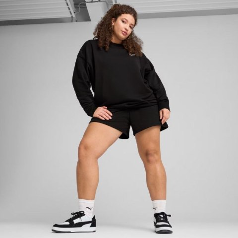 Bluza damska Puma ESS Small No.11 Logo Relaxed Crew czarna 684975 01 Puma