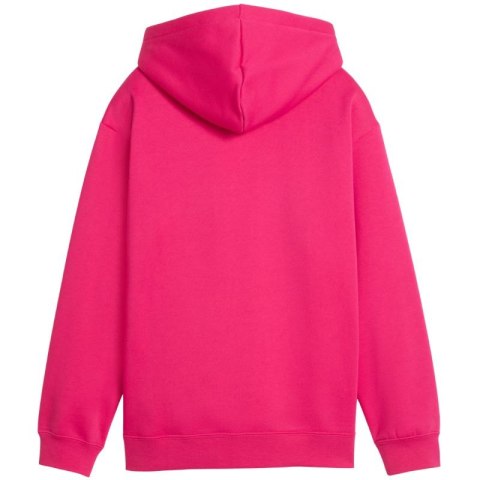 Bluza dla dzieci Puma ESS Centered Cat Logo Relaxed Hoodie fuksja 692973 59 Puma