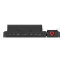 GREENBLUE RADIOBUDZIK CYFROWY LED Z PROJEKTOREM GREENBLUE,RADIO FM, ALARM, ZEGAR 12/24, ZASILANIE USB 5V DC + CR2032 GB172 GreenBlue