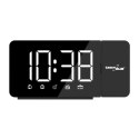 GREENBLUE RADIOBUDZIK CYFROWY LED Z PROJEKTOREM GREENBLUE,RADIO FM, ALARM, ZEGAR 12/24, ZASILANIE USB 5V DC + CR2032 GB172 GreenBlue
