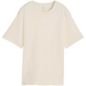 Koszulka damska Puma ESS Relaxed Tee beżowa 684971 87 Puma
