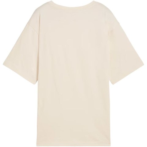 Koszulka damska Puma ESS Relaxed Tee beżowa 684971 87 Puma