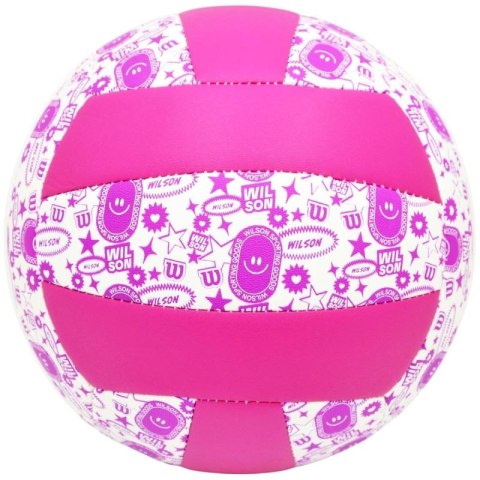 PIŁKA SIATKOWA WILSON STAMP VB FIOLETOWO BIAŁA Wilson