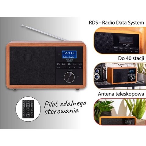 Radio DAB+ ADLER AD 1184 Adler