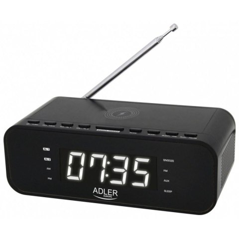 Radiobudzik ADLER AD 1192b czarny Adler