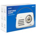 SAVIO RADIO PRZENOŚNE BIAŁE RS-02 Savio