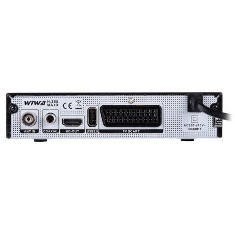 Tuner TV WIWA H.265 2790Z (DVB-T, HEVC/H.265, MPEG-4 AVC/H.264) WIWA