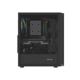 FURY OBUDOWA KOMPUTEROWA FURY SHOBO SH4F RGB MIDI Z OKNEM CZARNA FURY
