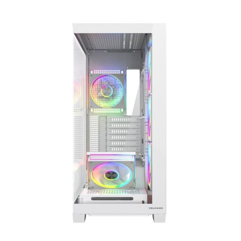 MODECOM OBUDOWA VOLCANO STELLAR PLUS ARGB MIDI 5F WHITE MODECOM