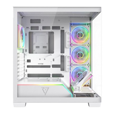 MODECOM OBUDOWA VOLCANO STELLAR PLUS ARGB MIDI 5F WHITE MODECOM