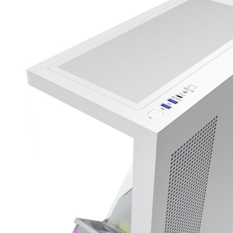 MODECOM OBUDOWA VOLCANO STELLAR PLUS ARGB MIDI 5F WHITE MODECOM