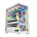 MODECOM OBUDOWA VOLCANO STELLAR PLUS ARGB MIDI 5F WHITE MODECOM