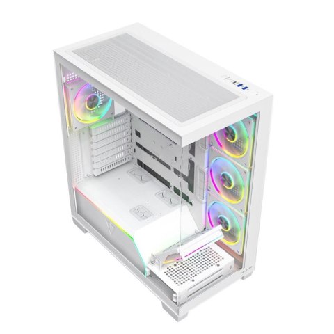 MODECOM OBUDOWA VOLCANO STELLAR PLUS ARGB MIDI 5F WHITE MODECOM