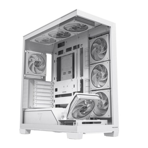 MODECOM OBUDOWA VOLCANO STELLAR PLUS ARGB MIDI 8F WHITE MODECOM