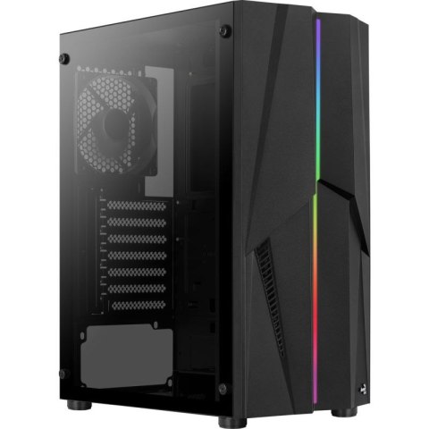 Obudowa AEROCOOL PGS MECHA-G-BK-v1 RGB czarna Aerocool