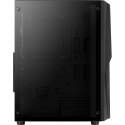 Obudowa AEROCOOL PGS MECHA-G-BK-v1 RGB czarna Aerocool