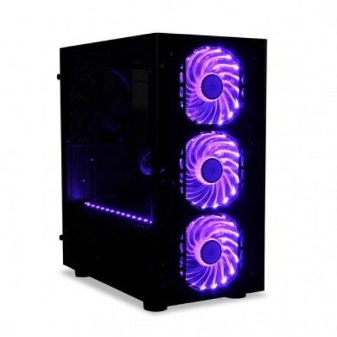 Obudowa IBOX MINI TOWER PASSION V4 GAMING OPV4 (Micro ATX; kolor czarny) IBox