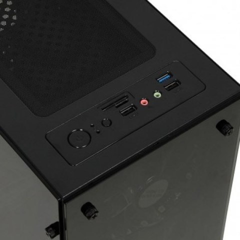 Obudowa IBOX MINI TOWER PASSION V4 GAMING OPV4 (Micro ATX; kolor czarny) IBox