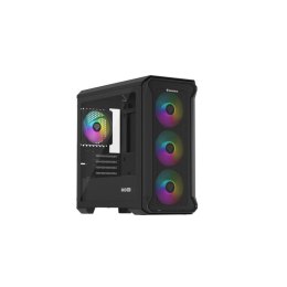 Obudowa NATEC Genesis Irid 503 ARGB NPC-1559 (Micro ATX. Mini ITX; kolor czarny) Genesis