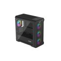 Obudowa NATEC Genesis Irid 503 ARGB NPC-1559 (Micro ATX. Mini ITX; kolor czarny) Genesis