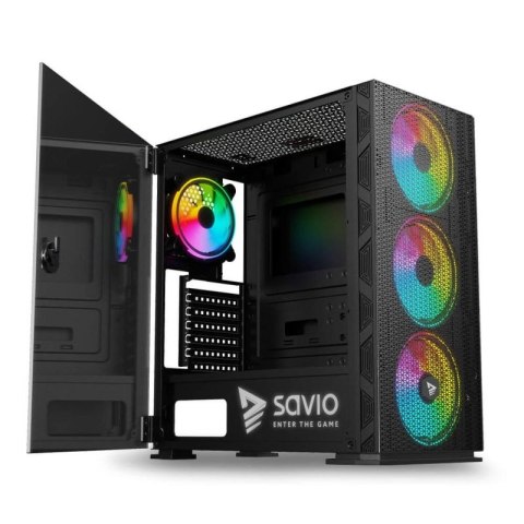 SAVIO OBUDOWA PC RAPTOR X1 ARGB SAVGC-RAPTORX1 Savio