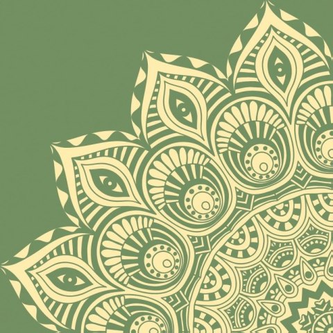 GAIAM MATA DO JOGI OLIVE HAZE MANDALA 6 MM 66825 Gaiam