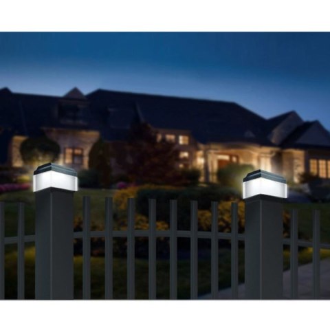 GREENBLUE LAMPA SOLARNA NA SŁUPEK 100*100 - DASZEK KOPERTOWY GB128 GreenBlue