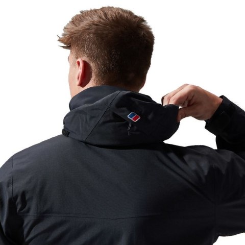 Kurtka męska Berghaus Hillwalker Interactive Shell rozmiar M, czarna BERGHAUS