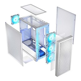 LOGIC OBUDOWA DART PRO ARGB MIDI USB TYPE-C BIAŁA LOGIC