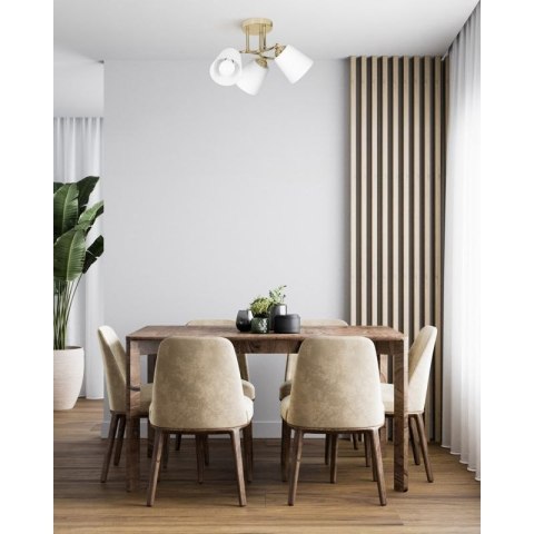 Lampa wisząca Activejet AJE-EMILY 3P GOLD E27 3x40W Activejet