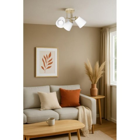 Lampa wisząca Activejet AJE-EMILY 3P GOLD E27 3x40W Activejet