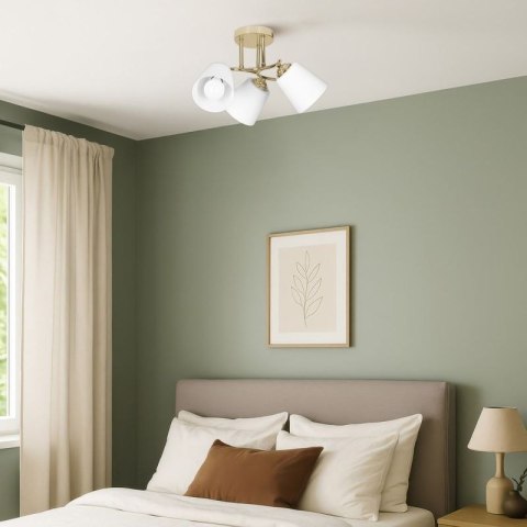 Lampa wisząca Activejet AJE-EMILY 3P GOLD E27 3x40W Activejet