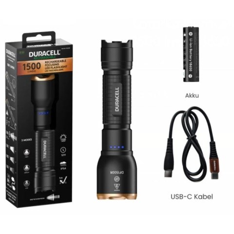 Latarka Duracell DF1500R Blister Duracell
