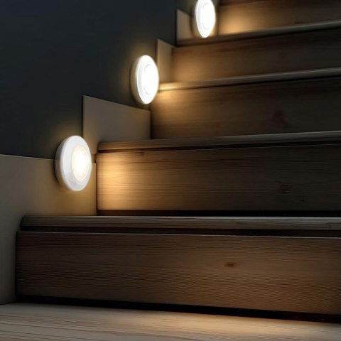 MACLEAN 6X LAMPKA LED NA BATERIE BEZPRZEWODOWA Z PILOTEM MCE165 Maclean