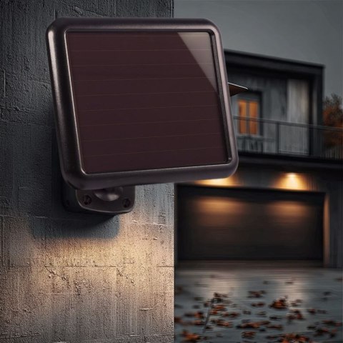 MACLEAN SOLARNY NAŚWIETLACZ LED Z CZUJNIKIEM IP44 MCE442 Maclean