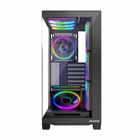 MODECOM OBUDOWA VOLCANO STELLAR ARGB MIDI 8F BLACK MODECOM