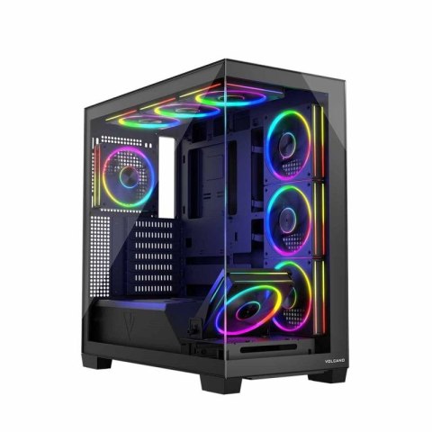 MODECOM OBUDOWA VOLCANO STELLAR ARGB MIDI 8F BLACK MODECOM
