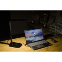 MONTIS MT042-BK LAMPKA BIURKOWA LED CZARNA 230V + USB MONTIS