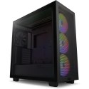 NZXT OBUDOWA H7 FLOW RGB MIDI TOWER Z OKNEM CZARNA (2024) NZXT