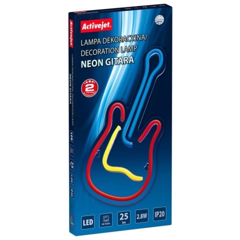 Neon LED Activejet AJE-NEON GITARA Activejet