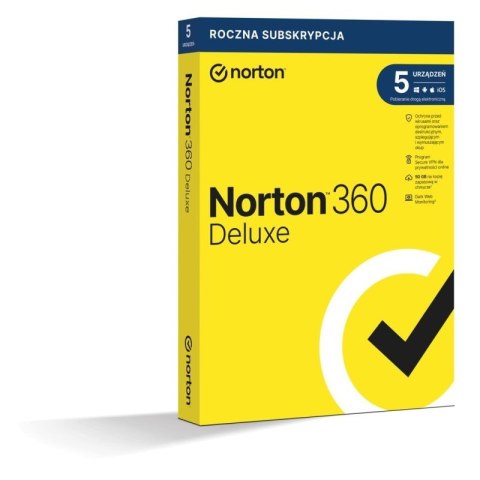 Norton 360 Deluxe 5D/12M BOX (NIE WYMAGA KARTY) Deluxe