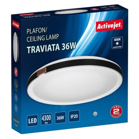 Plafon LED Activejet AJE-TRAVIATA 36W Activejet